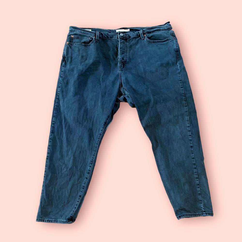 Levi's Wm's Jeans Plus Size 22W Wedgie Skinny Button Fly Gray High Waist Denim